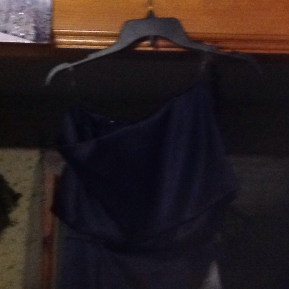 Blue gown